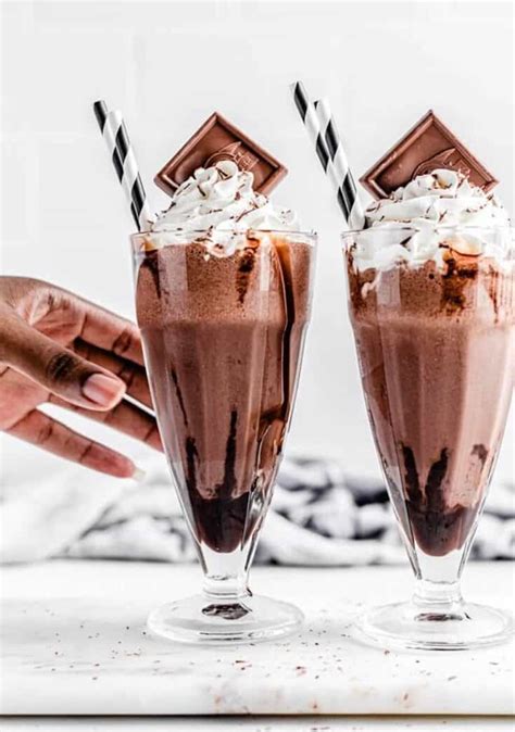 classic chocolate milkshake recipe queenslee appetit