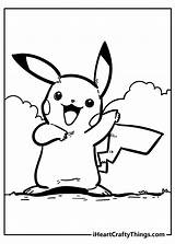 Pikachu Iheartcraftythings sketch template