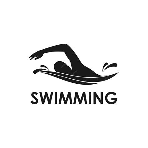premium vector swimming logo template