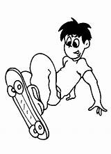 Esporte Skateboarding Skateboard Alvin Chipmunks Tudodesenhos Coloringhome sketch template