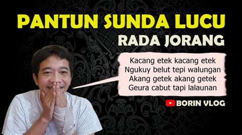 Pantun Lucu Sunda Pantun Sunda 2020 Youtube Check Spelling Or