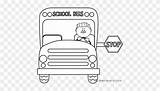 Bus Coloring Clipart Outline School Safety Transportation sketch template