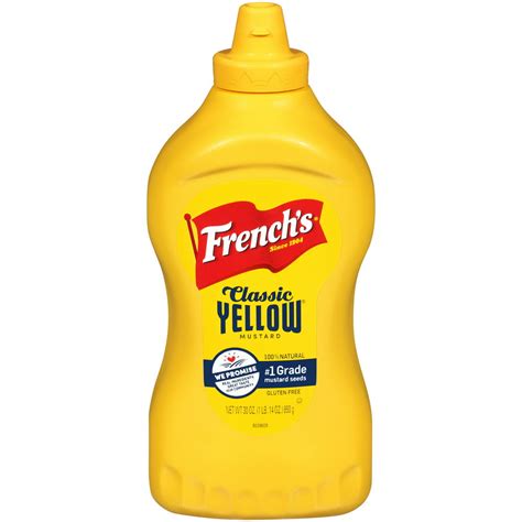 frenchs classic yellow mustard squeeze bottle  oz family size walmartcom walmartcom