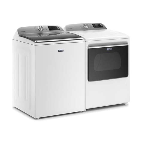 shop maytag smart capable  cu ft high efficiency top load washer