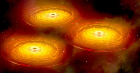 Three Supermassive Black Holes Are About To Collide