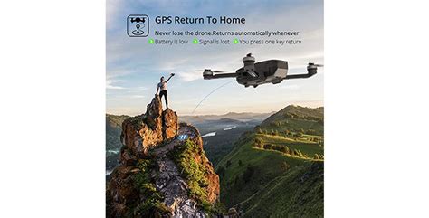 holy stone hs foldable gps drone   camera drone  hiking