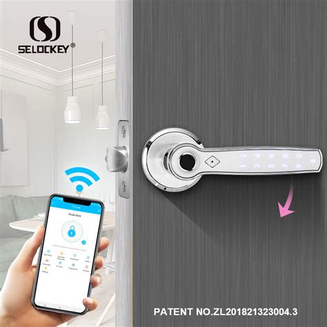 ip home fingerprint keyless smart bedroom door lock