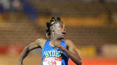 Alana Reid Smashes Veronica Campbell Brown S Champs 100m Record With 10