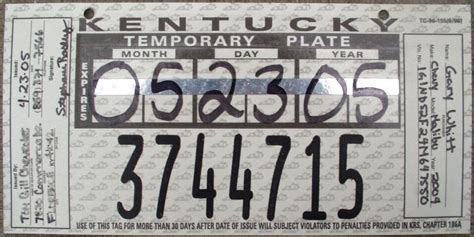 printable temporary license plate template missouri