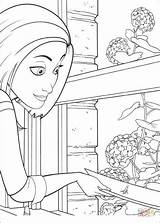 Vanessa Coloring Pages Printable sketch template