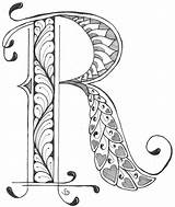 Letters Zentangle Letter Doodle Lettering Alphabet Calligraphy Ca Stenberg Choose Board Doodles Tattoo sketch template