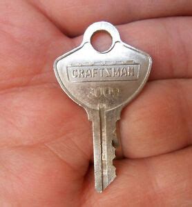 genuine original  unused sears craftsman tool box key keys  ebay