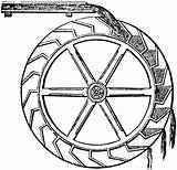 Wheel Water Sketch Clipart Template sketch template