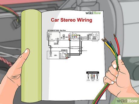 wire  car stereo  steps  pictures wikihow