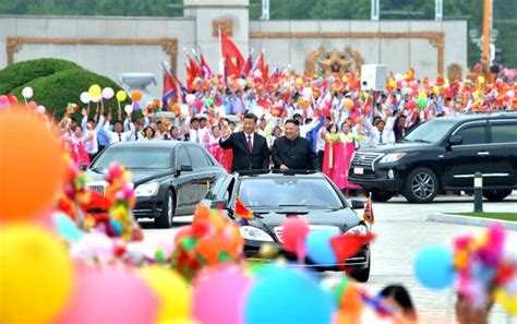 opinion kim jong un stages a pageant in pyongyang for xi jinping