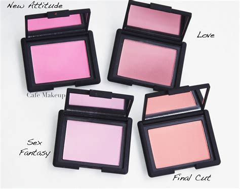 nars final cut blushes review and swatches love new attitude final cut and sex fantasy café