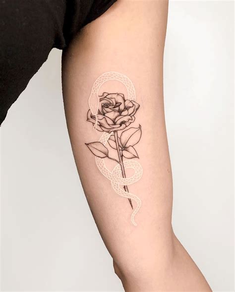 splendid  superior white ink tattoo custom tattoo art