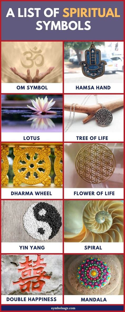 common spiritual symbols meanings importance