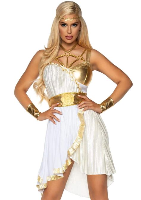 Ancient Greek Mythology Goddess Costume One Shoulder Sexy Greek Goddess