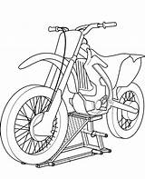 Coloring Motorbike Printable Colouring Motorbikes Color Print Topcoloringpages Speedway Cross sketch template
