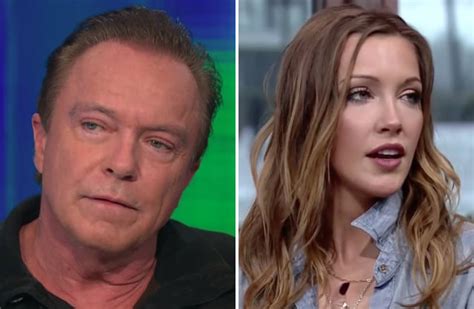 Ouch David Cassidy Totally Cuts Daughter Katie Out Of