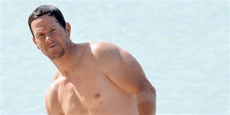mark wahlberg spends another sunny day shirtless at the