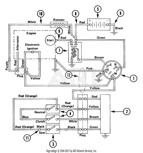 ariens riding mower wiring diagram wiring diagram
