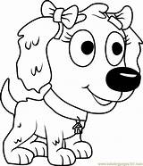 Coloring Pound Puppies Pages Pea Sweet Coloringpages101 Online sketch template