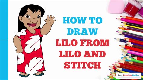 draw lilo  lilo  stitch    easy steps drawing