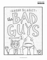 Bad Guys Coloring sketch template