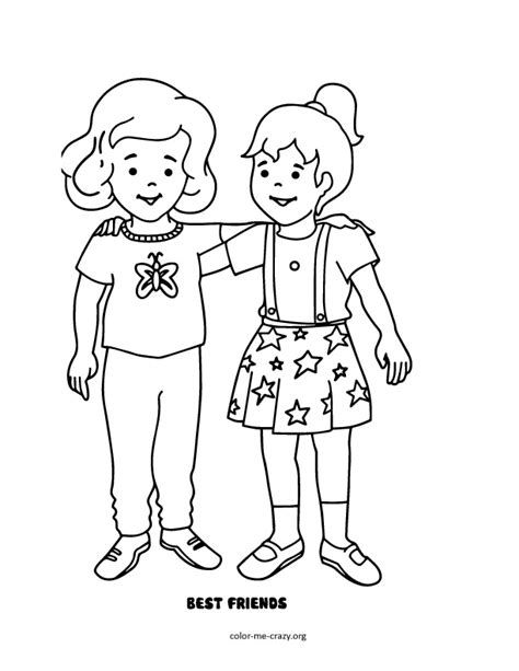 friendship coloring pages  preschool  degree