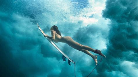ocean girl nude girl surfing underwater erotic and sexy wallpaper 1920x1080 nude models and