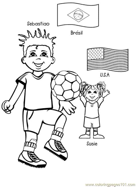 brazil flag coloring page color info