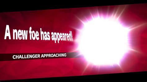 super smash bros ultimate challenger approaching template youtube