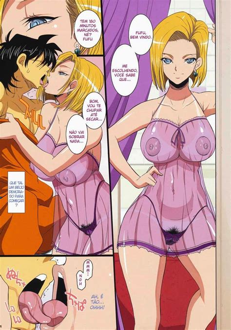 hentai numero 18 dragon ball z the hentai comics