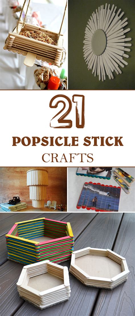 awesome popsicle stick crafts
