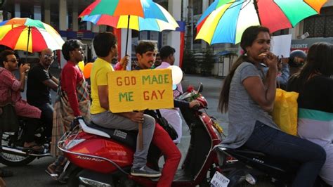 gay rights activists rally in india demand end to discrimination ctv
