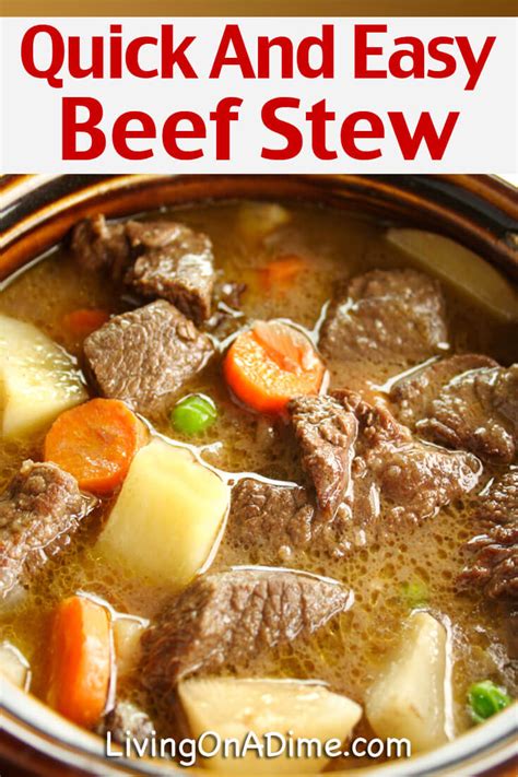 quick  easy beef stew recipe moms crockpot beef stew