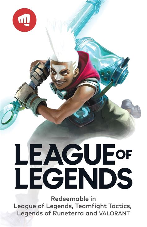 Riot League Of Legends Tarjeta Regalo 20€ Videojuegos