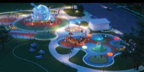 Texas First Glow In The Dark Playground To Light Up In Farmers Branch
