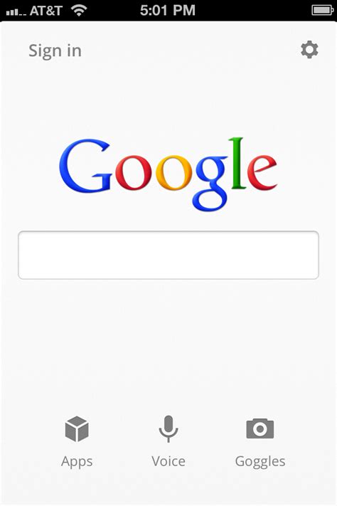 search  faster simpler google search app  iphone