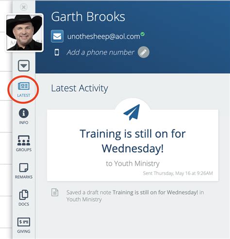 What Is The Latest Activity Section On A Member S Profile