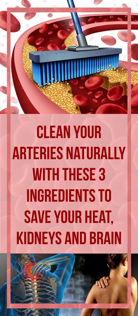 clean your arteries naturally with these 3 ingredients to save your