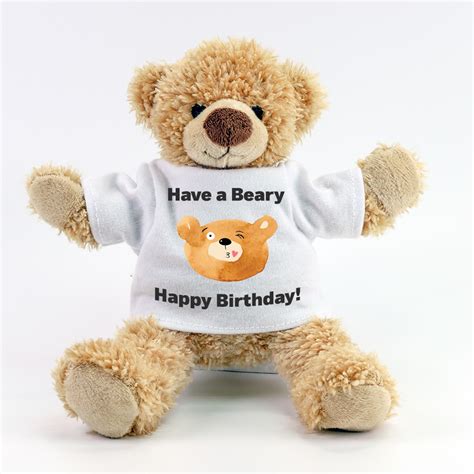 birthday teddy bears   beary happy birthday
