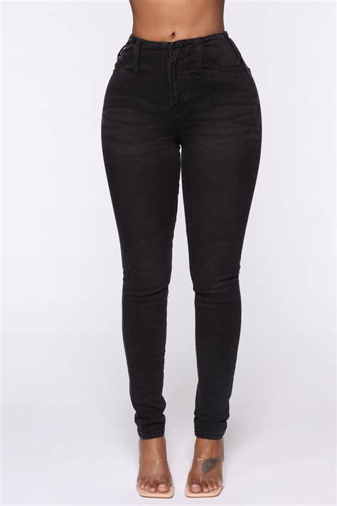 Erica High Waisted Skinny Jeans Black Fashion Nova Jeans Fashion