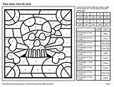 Coloring Pages Pirates Code Color Value Place Mean Mode Roman Gcf Median Range Numerals Common Whooperswan Lcm Factor Greatest Least sketch template