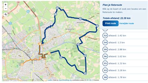 kaart fietsknooppunten nederland vogels