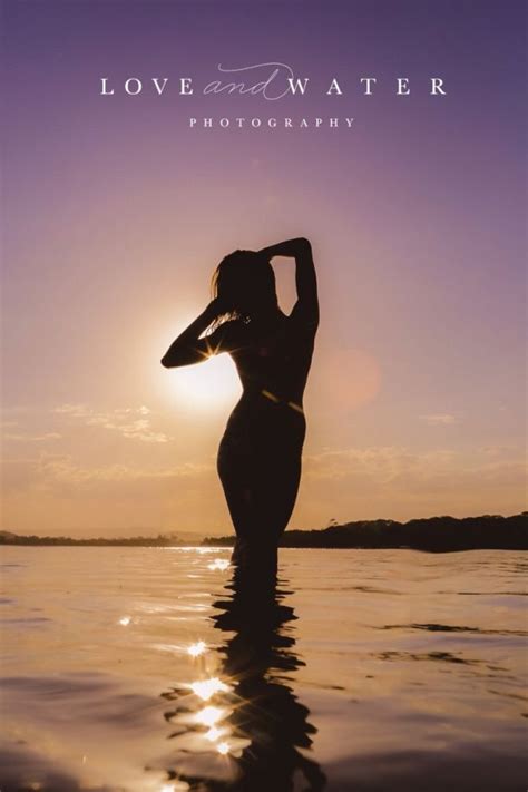 So Cool Beach Photoshoot Sunset Silhouette Strong Pose