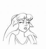 Cauldron Pages Disney Coloring Eilonwy Exasperated Deviantart Favourites Add Template sketch template