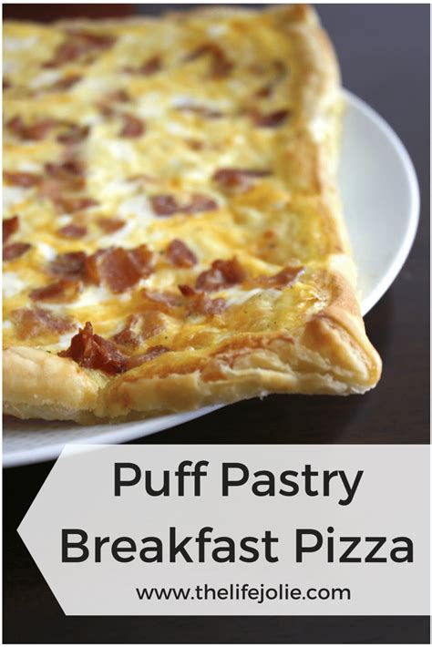 puff pastry breakfast pizza
